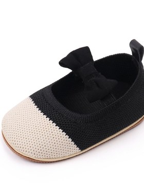 Breathable SoftSoled Princess Baby Shoes Bowknot AntiSlip We