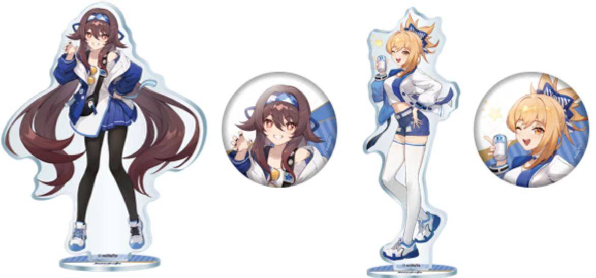 原神罗森玩具饭团套装