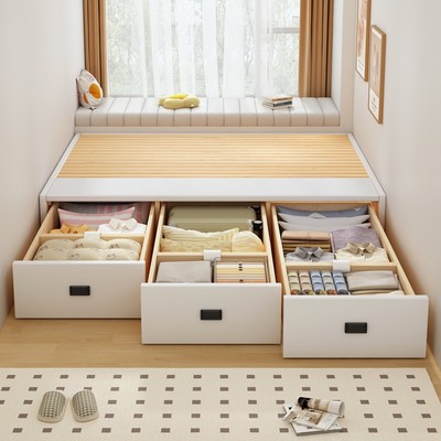 实木热销⭕NO1加高储物任意定制