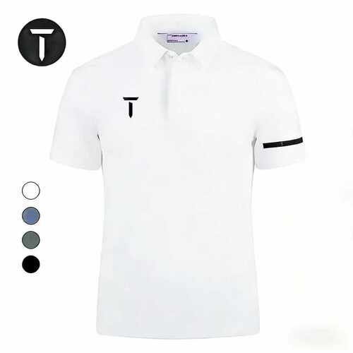 European Tour欧巡赛高尔夫男装夏季短袖T恤运动翻领POLO衫