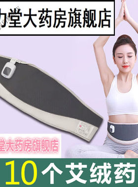 热敷带电加热腰部护腰带保暖热敷袋艾灸包外敷包新款pu热敷带+10