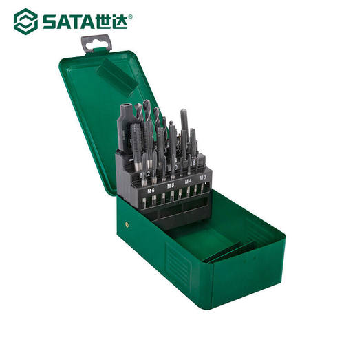 世达（SATA）5045422件高速钢粗牙丝锥麻花钻组套5045422件高速钢