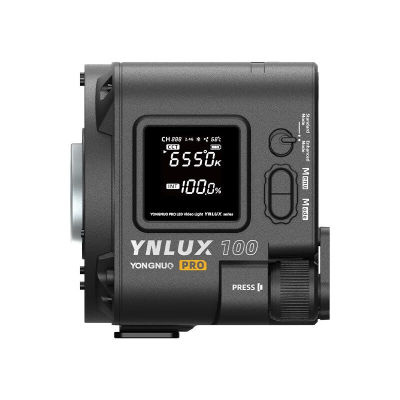 永诺（YONGNUO）YNLUX100PRO手持外拍灯摄影灯120W手持外拍灯单灯