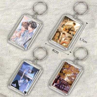 某某钥匙扣亚克力钥匙扣吊坠书包挂件钥匙挂件行李箱挂件