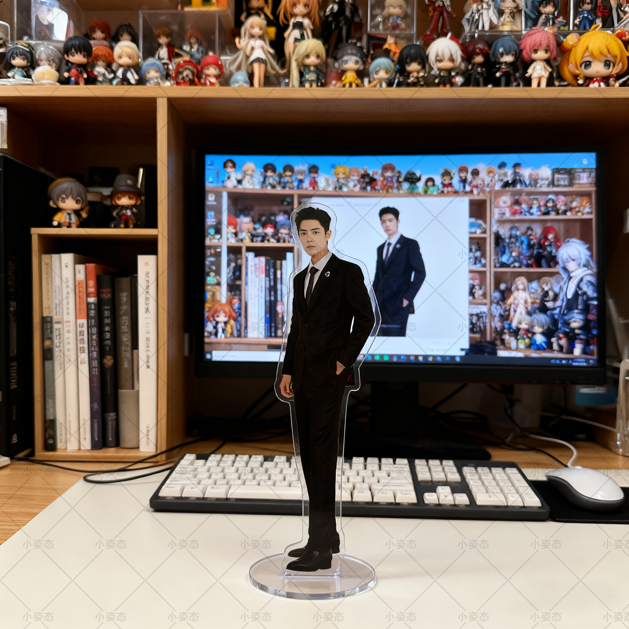 王一博肖战亚克力立牌小众立牌桌面装饰摆件桌面装饰品送朋友礼物