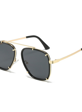 英国chrry koop秋季新款方形太阳镜 欧美个性精致朋克眼镜 潮流