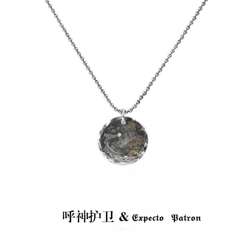 英国chrry koop复古原创设计《呼神守卫》情侣吊坠男女礼物小众