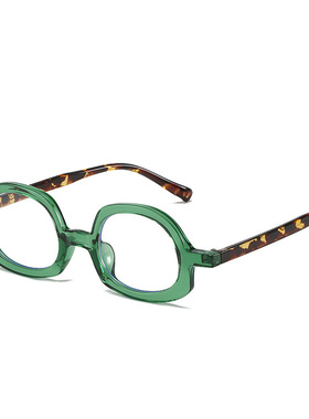 英国chrry koop新款多色拼料眼镜框 方形个性光学男女休闲眼镜架