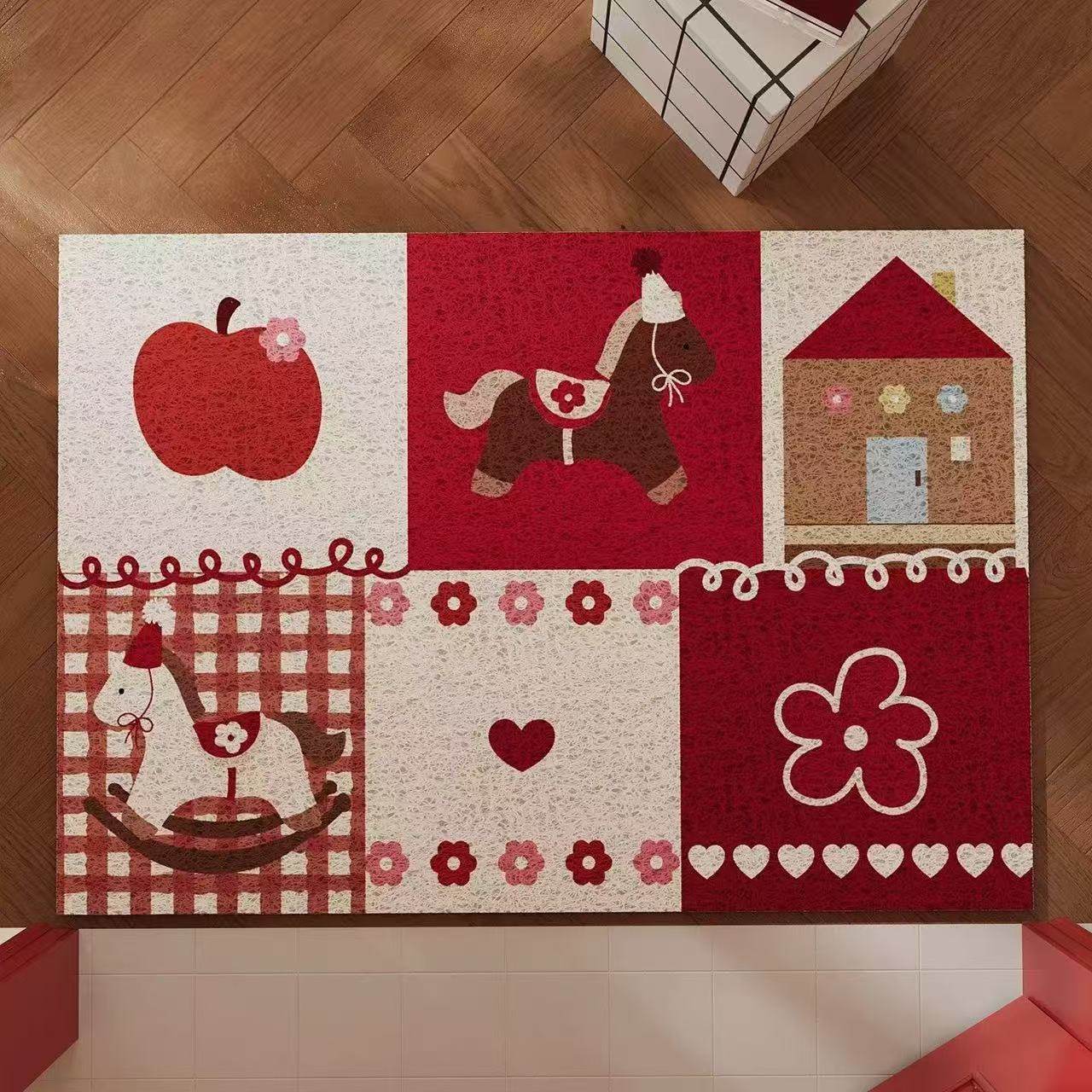 入户门丝圈地垫家用门口防滑脚垫入户门垫进门玄关室外耐脏地毯,居家布艺,入户地垫,淘宝优惠券,粉丝福利购,淘宝优惠卷