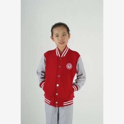 新品北京市海淀区实验小学 秋装 棒球服 套装学生校服学校定制..