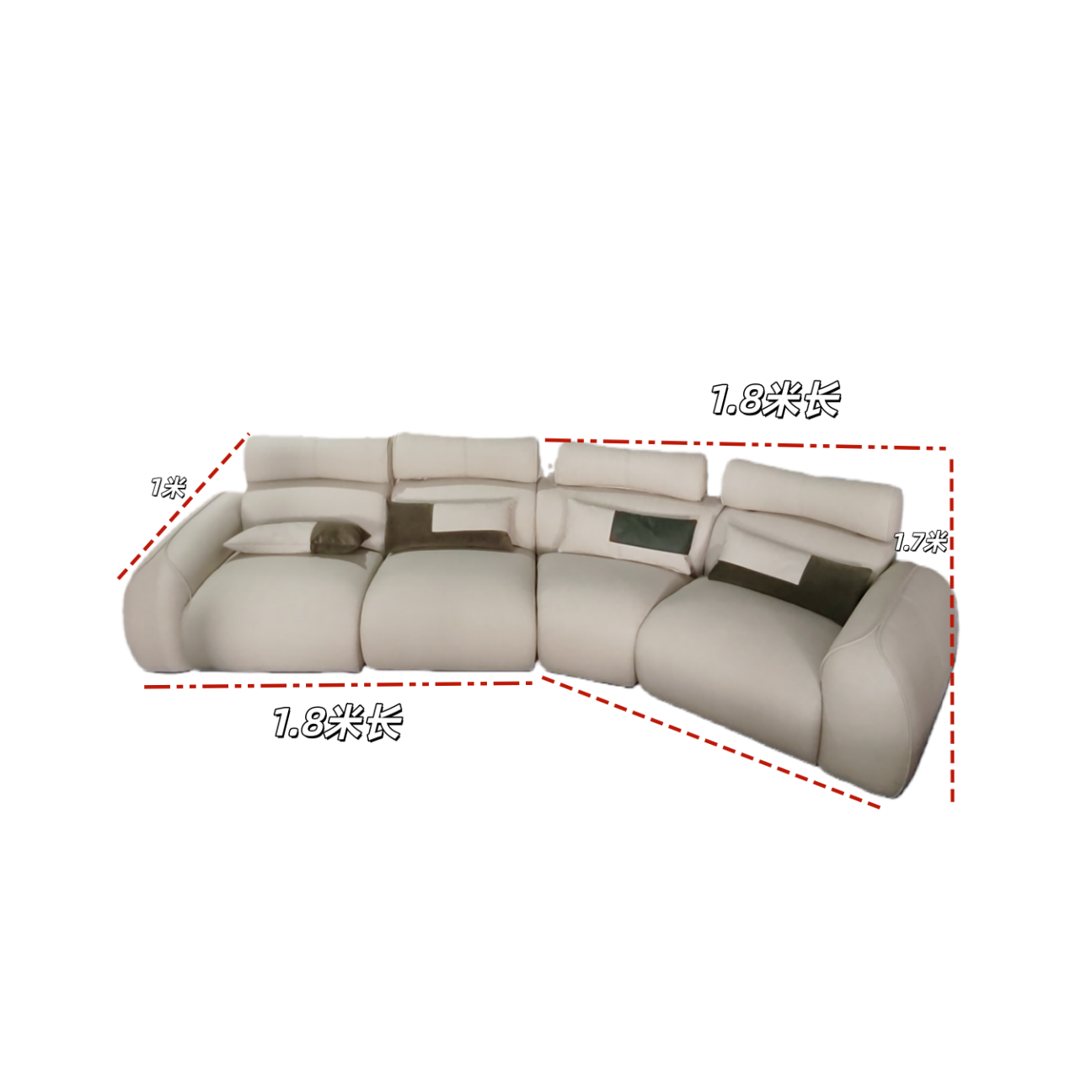 外贸出口生态真皮沙发现代简约轻奢皮质沙发工厂打版样品非原包装