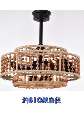 外贸法式木珠吊灯直径61CM