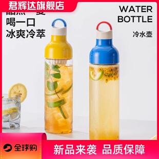 咖啡冷萃壶家用大容量冷泡果茶壶便携式不漏茶叶随行冰萃壶冷萃杯