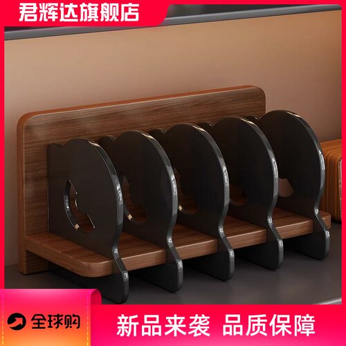 亚克力CD展示架桌面黑胶唱片收纳架客厅桌上光碟置物架分格储物柜