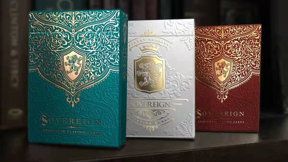 野猪校长Sovereign 君权 魔术花切收藏奢华精美扑克纸牌
