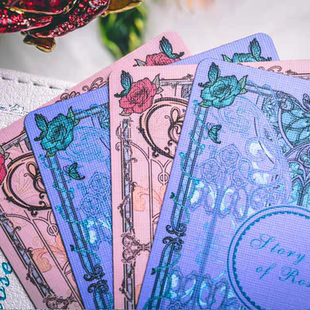 野猪校长KINGSTAR玫瑰物语典藏纸牌花切收藏扑克礼盒礼品情人节