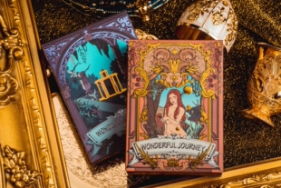 野猪校长KINGSTAR含光奇幻之旅华丽冷烫金魔术花切收藏扑克纸牌