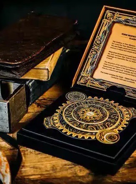 野猪校长ARK时光机礼盒系列扑克魔术花切创意高颜值纸牌