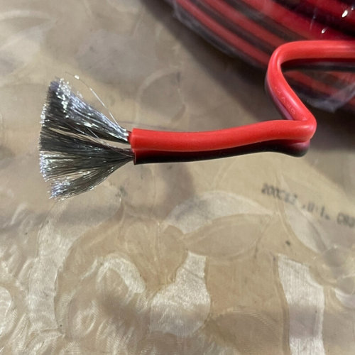 特软硅胶排线121824awg红黑硅胶线超软硅胶双并线高温排线电子线