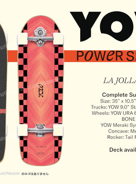 YOW2023陆地冲浪板LA JOLLA 35”