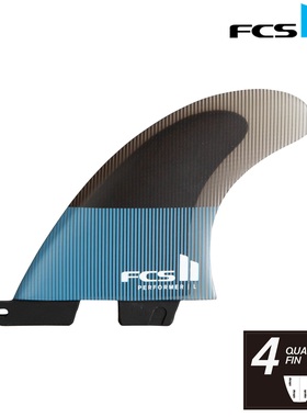 FCS2 PC PERFORMER QUAD 冲浪鳍 Murasaki Sports FPER-PC06TQUAD