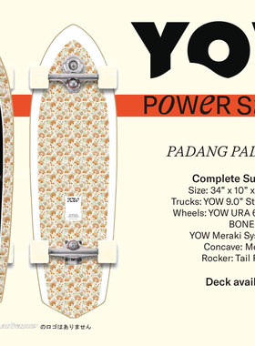 YOW陆地冲浪板 2023 PADANG PADANG 34″