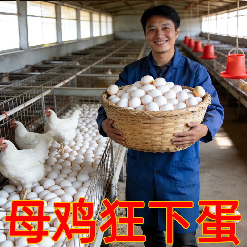 增蛋宝蛋禽饲料添加剂蛋多多催蛋多下蛋延长产蛋期鸡鸭鹅鹌鹑通用