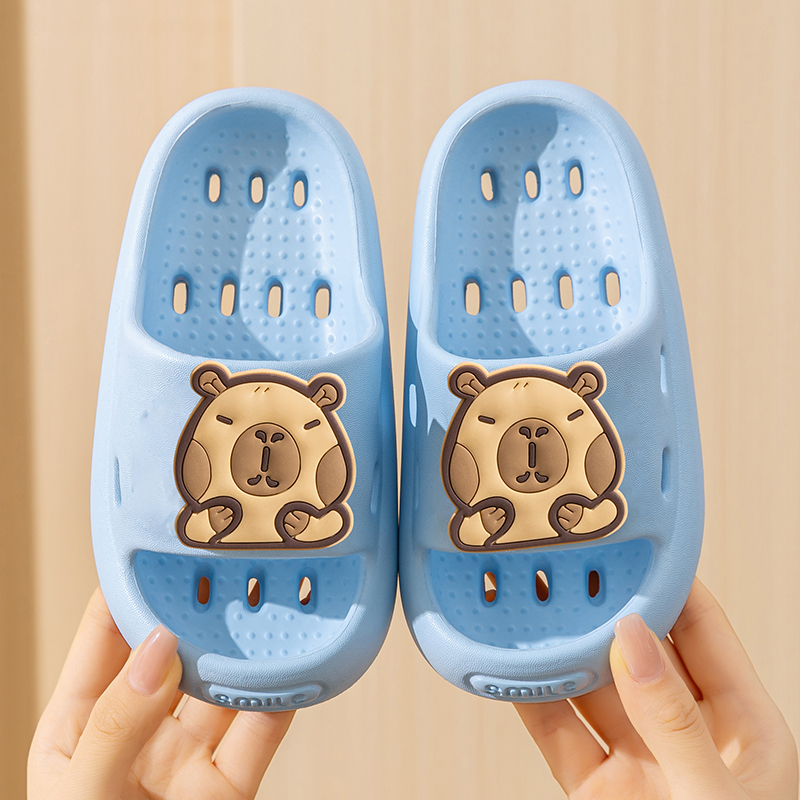 新款浴室儿童漏水鞋eva