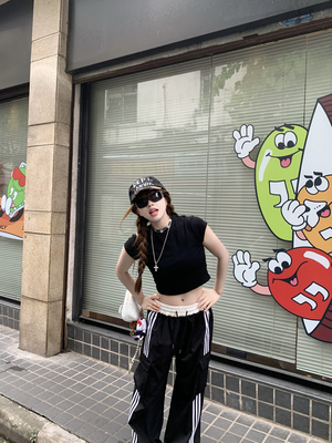 夏季纯棉修身显瘦百搭短袖T恤女