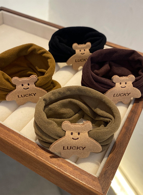 加宽轻柔小熊发绳女面膜圈扎头发圈皮筋2025新款高弹绑发马尾头绳