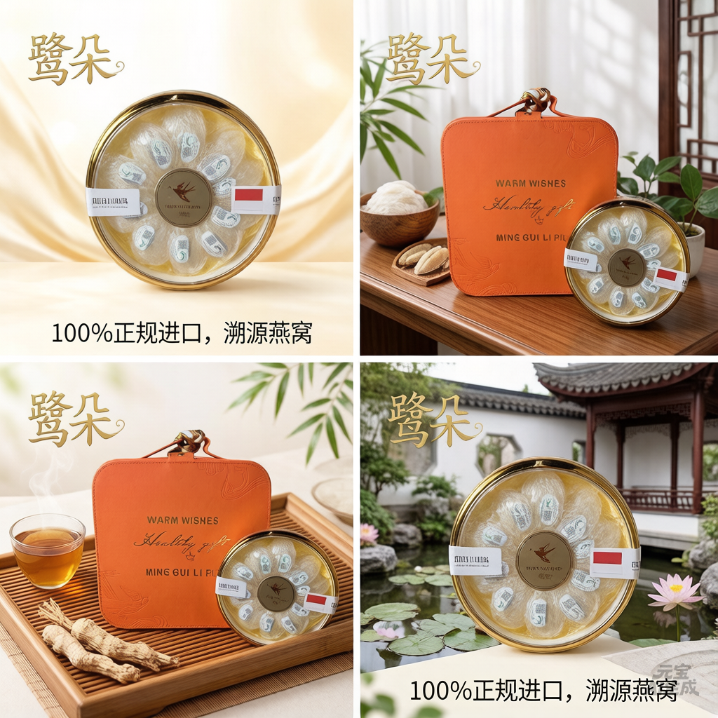印尼进口溯源干燕窝礼盒CAIQ燕盏
