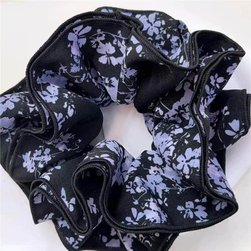 韩版温柔锁边小碎花大肠发圈气质包边复古时尚淑女发绳百搭发饰女,饰品/流行首饰/时尚饰品新,发饰,淘宝优惠券,粉丝福利购,淘宝优惠卷