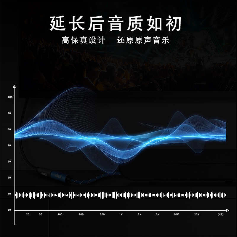 EMK 数字光纤音频延长线公对母5.1声道optical电视音响方口对接线