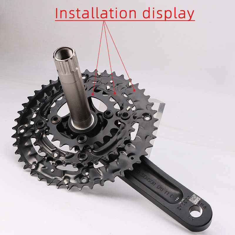 山地车中空牙盘齿片8 9 10速牙盘22t42t44齿32齿大盘中盘修补盘片