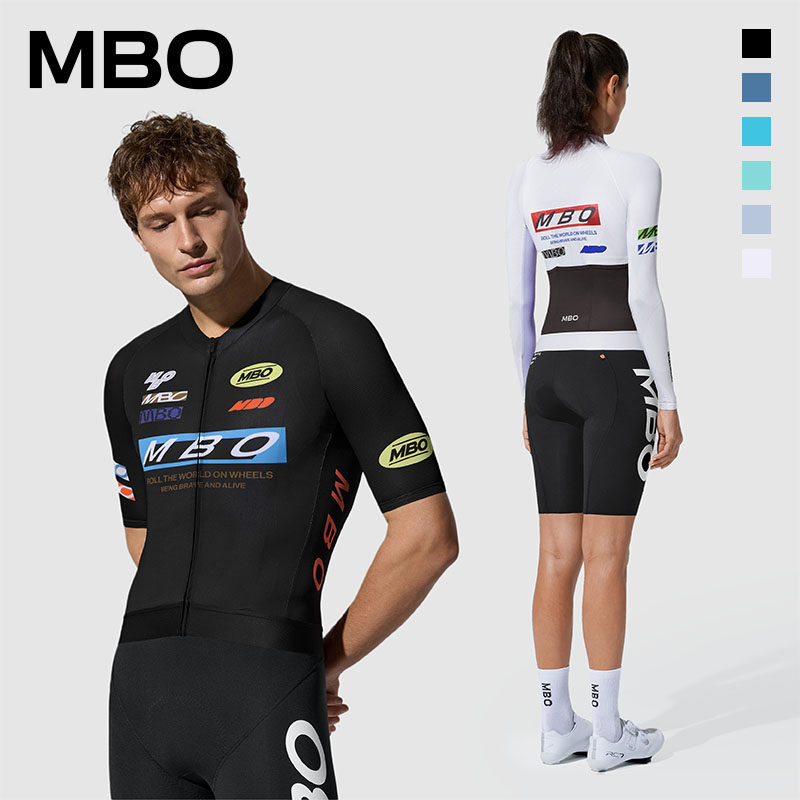 MBO 夏季新款限定设计男女时尚短袖骑行服SC301/SC311 ITALY面料