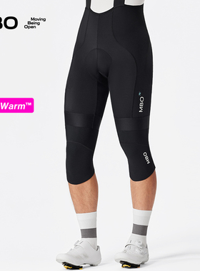 MBO男女保暖抓绒腿套AL167黑色秋冬新款户外骑行装备运动耐磨膝套