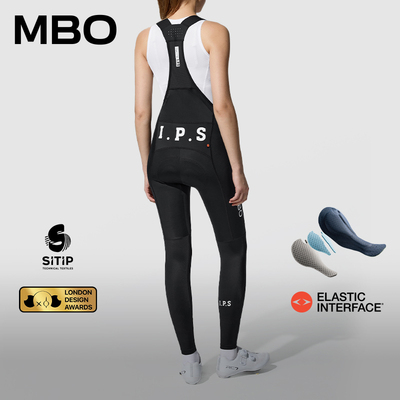 MBO女子骑行背带长裤T550