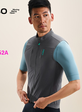 MBO男子高质感防风马甲CLV52A户外运动轻量耐磨哑光储物骑行马甲