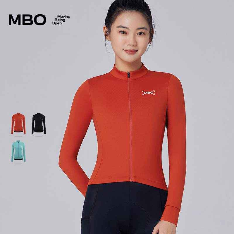 MBO男女士3A抗菌长袖骑行服C152