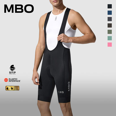 MBO男背带骑行裤短裤T501双箭头