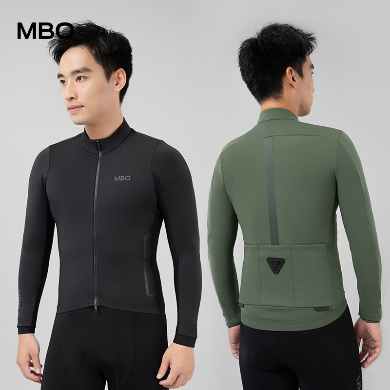MBO迈森兰 男子防风抓绒骑行夹克飞鸿秋冬新款防泼水反光保暖外套