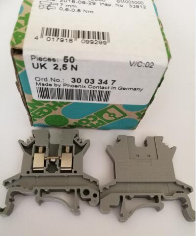 菲尼克斯 Phoenix  接线端子UK2.5N 定货号3003347  原装