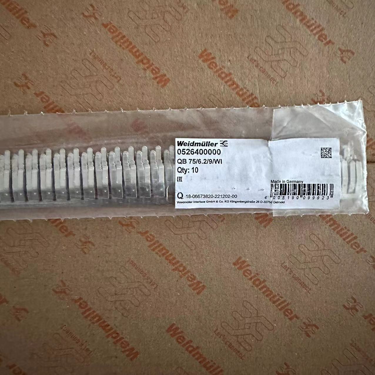 魏德米勒插拔式75联连接件