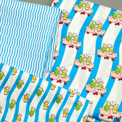 纯棉卡通原创布料现货