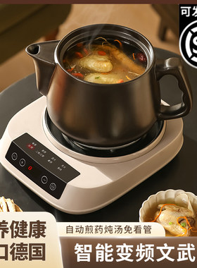 智能全自动煎药壶中药电炖电煎药壶家用煲汤熬药分体两用陶瓷砂锅