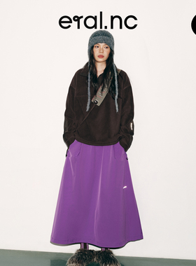 eral nc逃跑001工装通勤机能量感半裙女士户外运动松弛松紧腰弹力