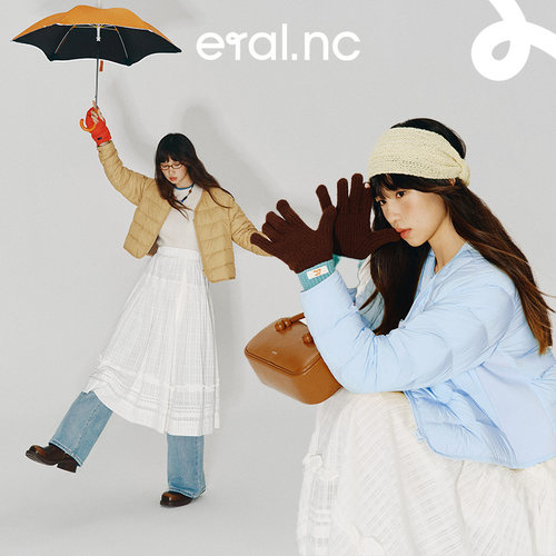 eralnc宽松设计感短款羽绒服