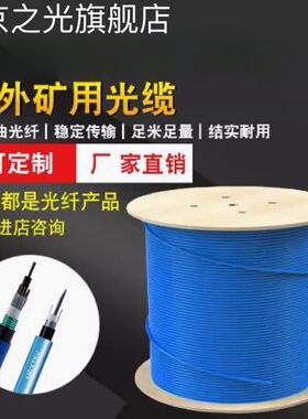 矿用光缆MGTSV/MGXTSV-4/6/8/12芯24/48芯铠装阻燃矿用光纤线煤安认证单模井下光缆