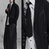 复古肌理高级感廓形西装 sense无感官&浮游野人 小众外套男女