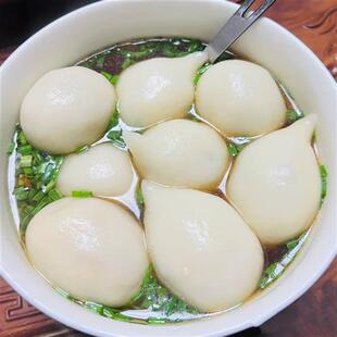 衢州特产龙游北乡汤圆咸味咸口鲜肉汤圆大元宵丸农家手工小吃现做